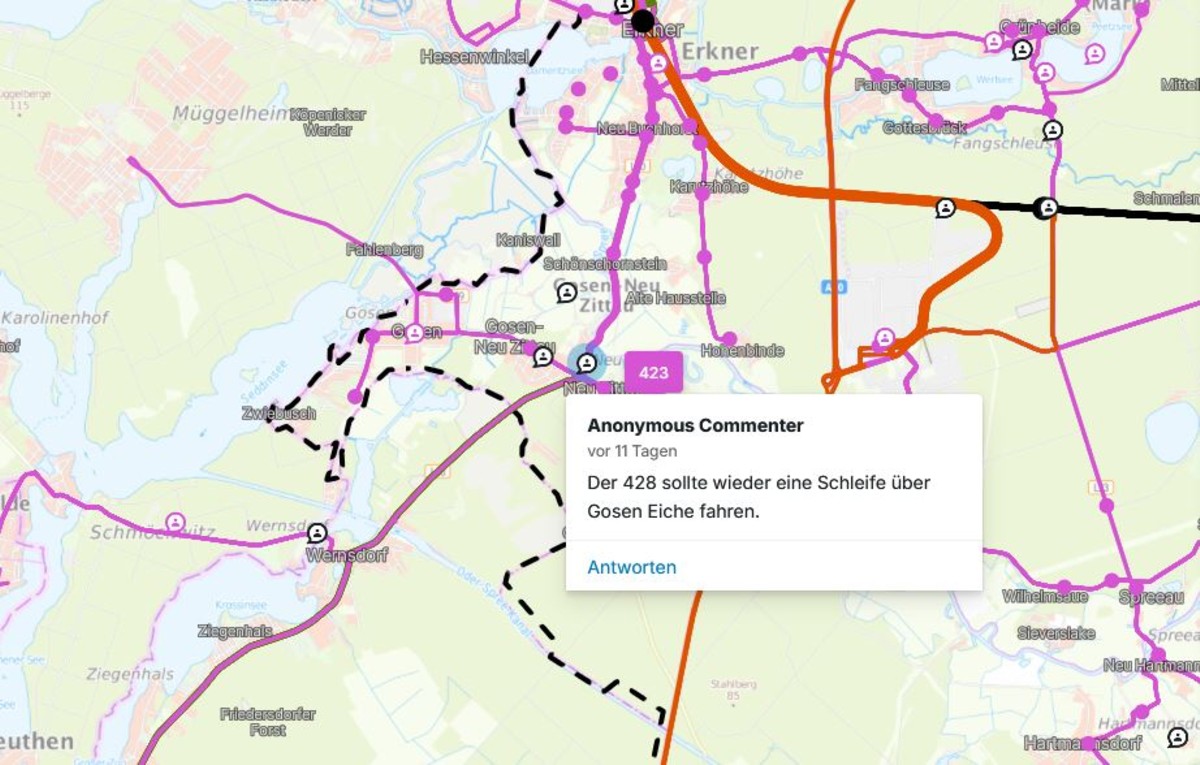 Nahverkehrsplanung zum Mitmachen
