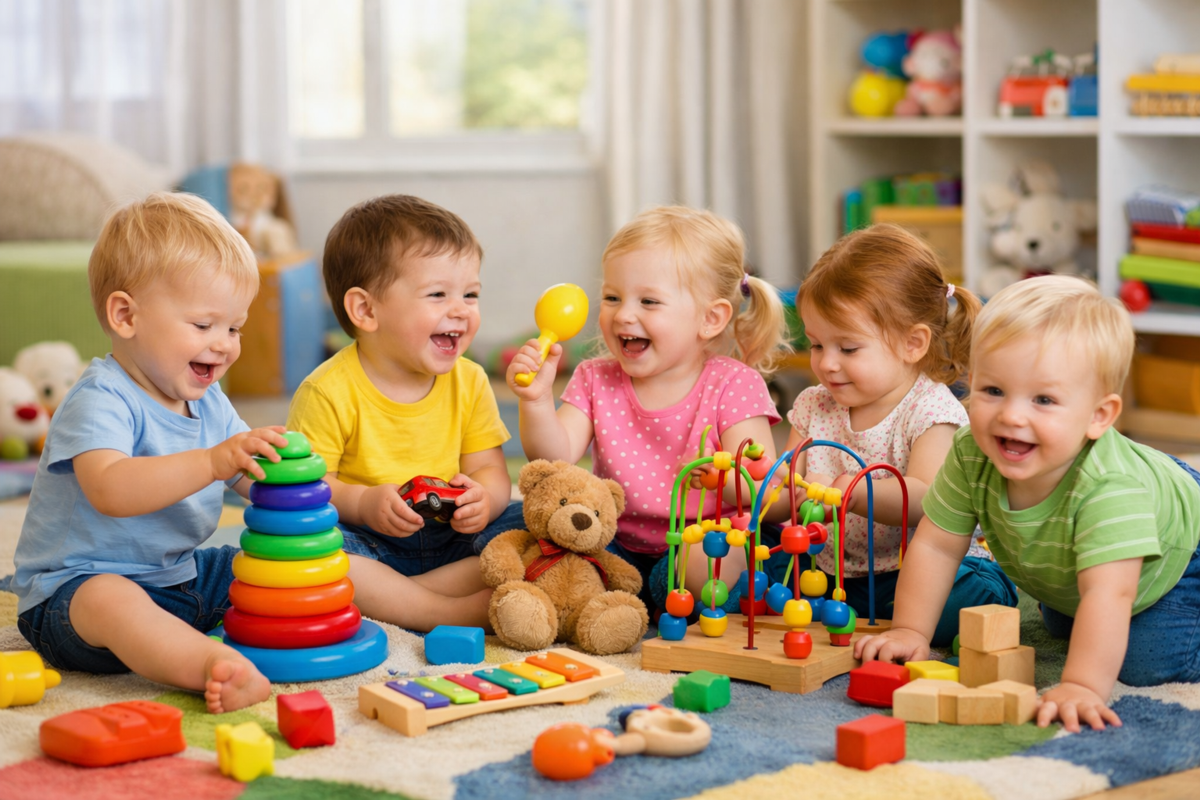 Eröffnung einer Krabbelgruppe in der Kita Neu Zittau