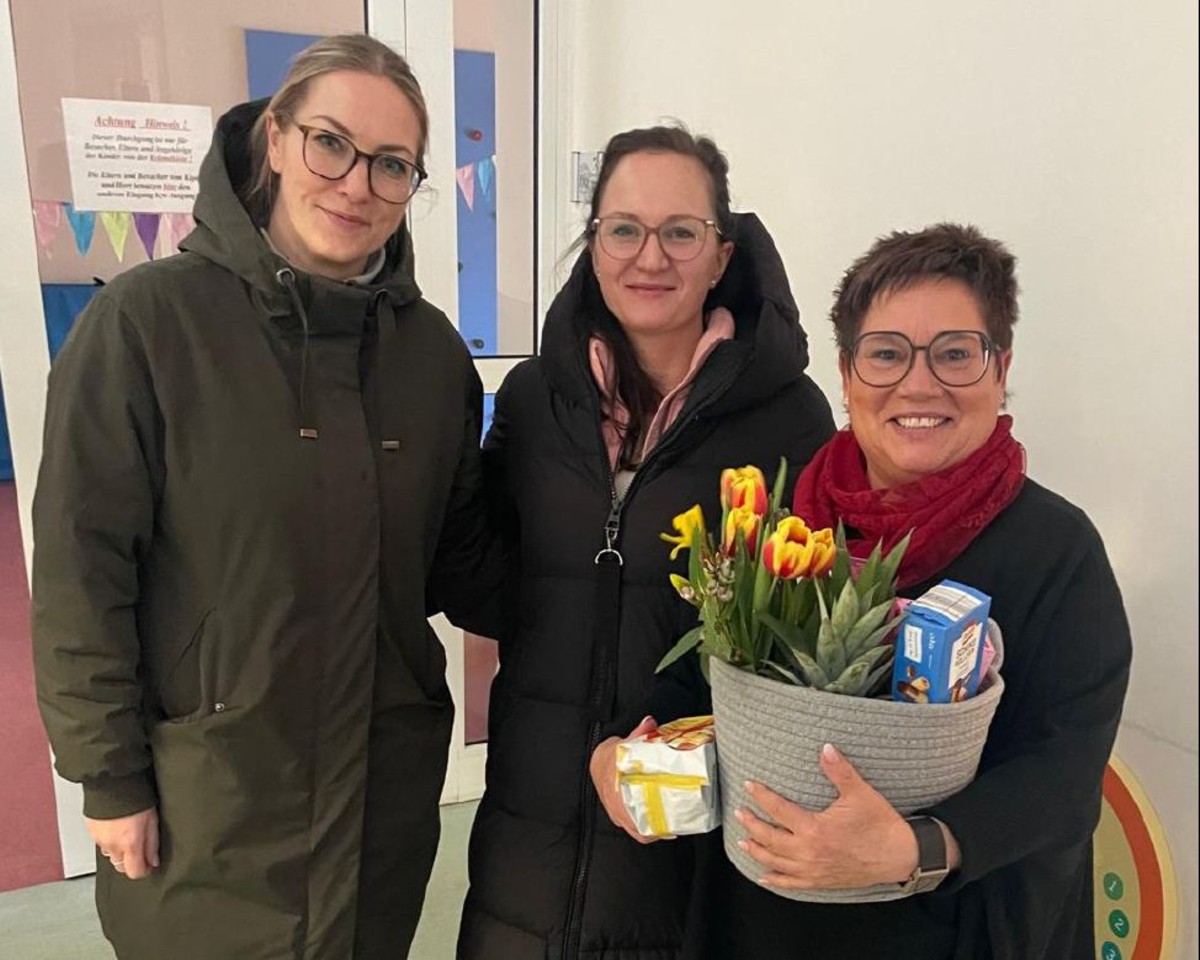 Kalte Kita, warmer Empfang