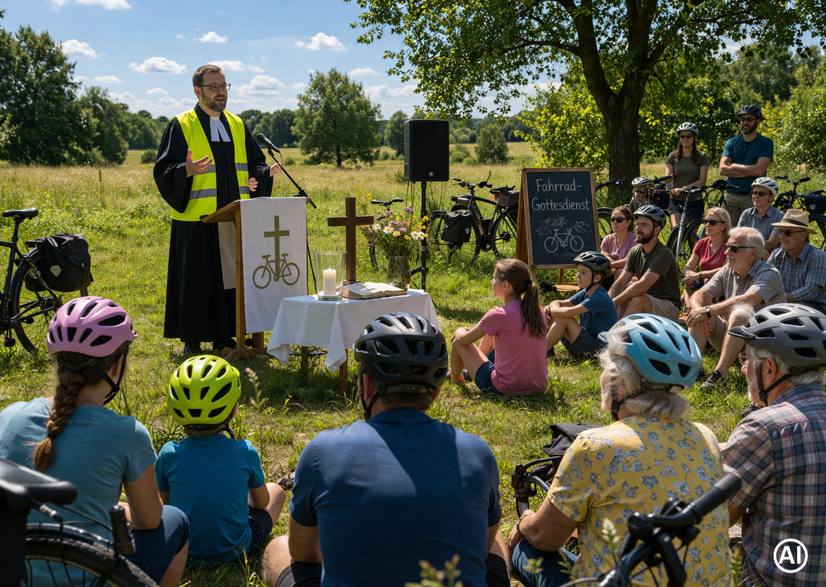 Fahrrad-Gottesdienst
