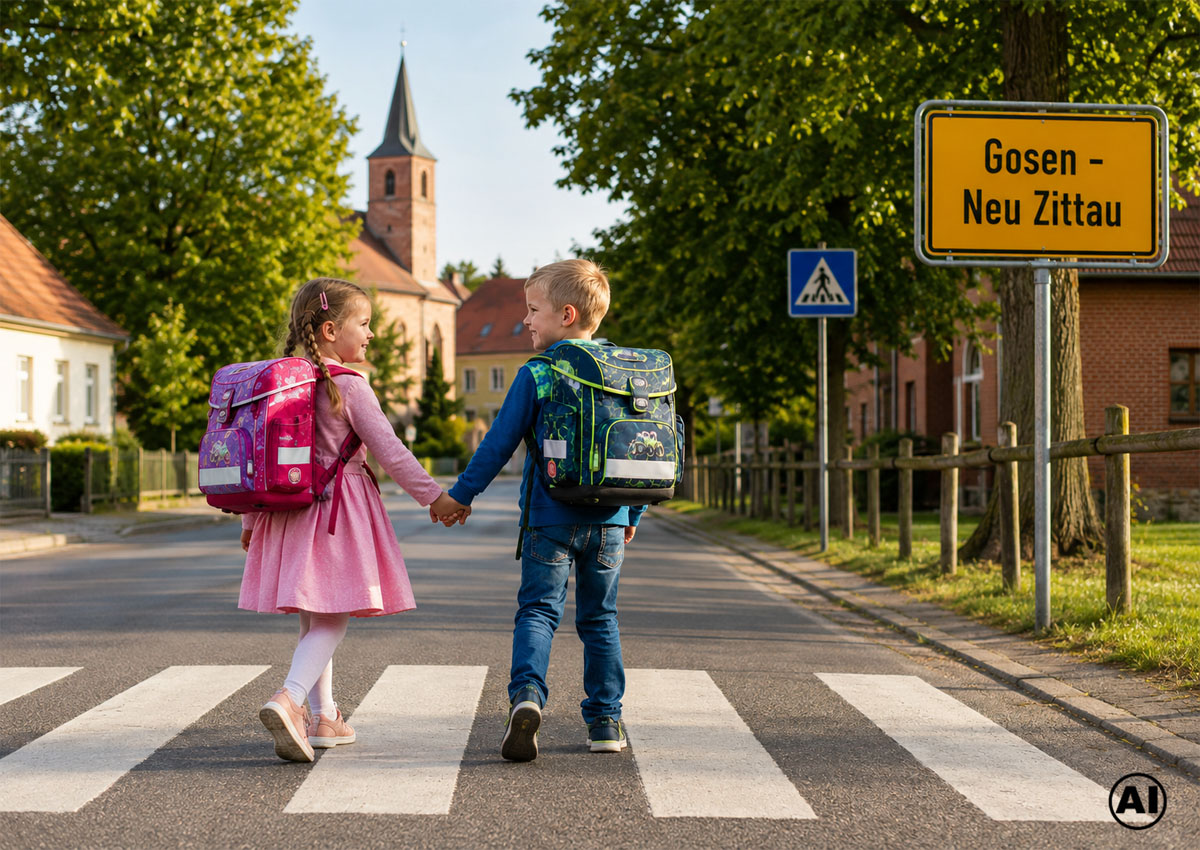 NEUES SCHULJAHR – BITTE BESONDERS AUF SCHULKINDER ACHTEN